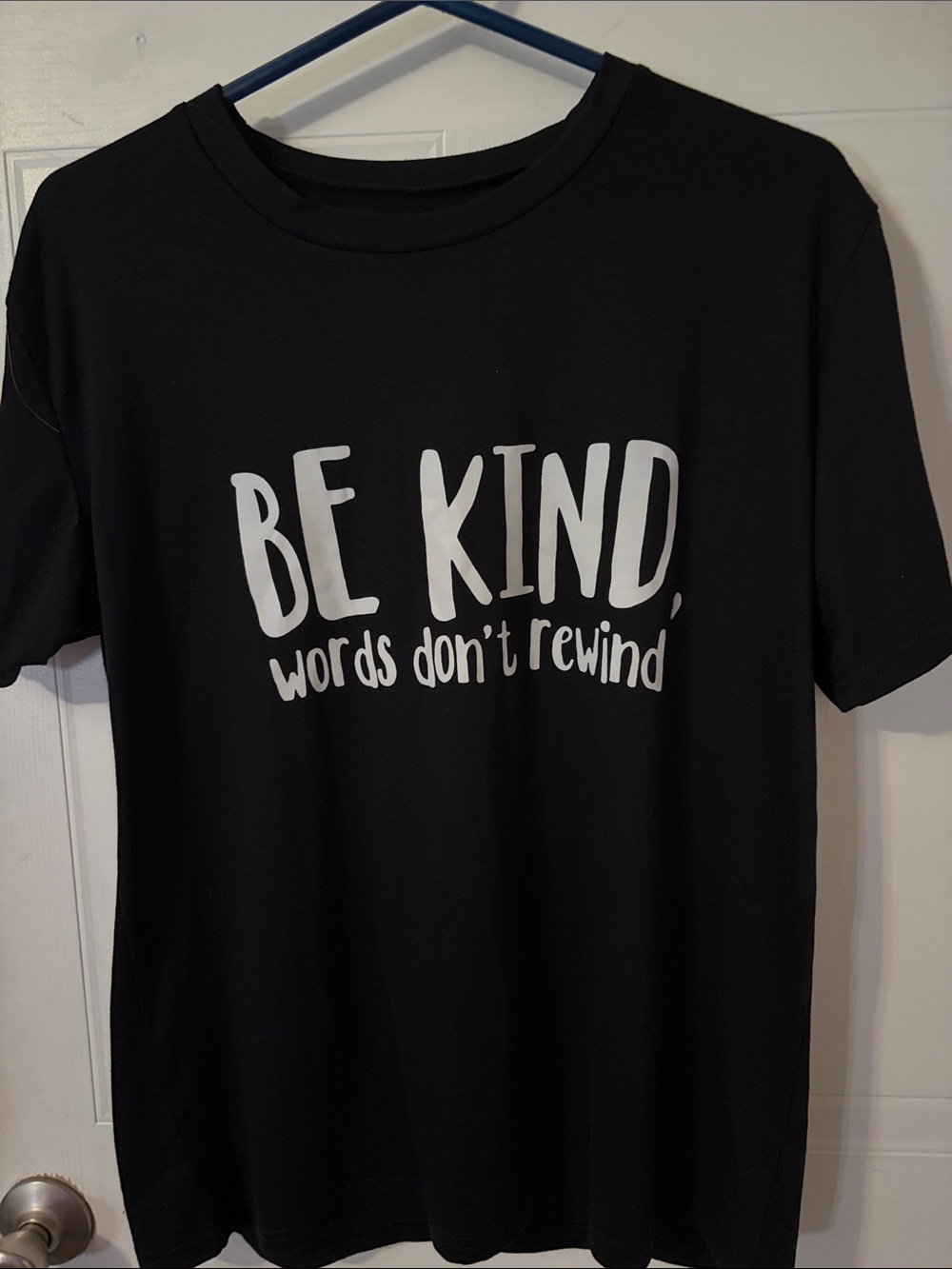 Be Kind, Words Don't Rewind Women's Graphic Tee